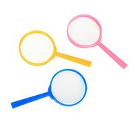 Loupe Acrylique À Poignée En Plastique De Couleur, Poignée Droite Commerce Extérieur, Salle De Classe Pour Enfants, Jouets Éducatifs De Plein Air