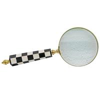 Loupe aide à la lecture dans la loupe antique main style motif d'échecs