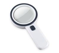 Loupe avec lumière, loupe portative 30x, grande loupe éclairée par 13 LED