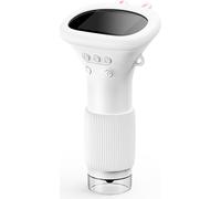 Loupe avec lumière Microscope pour enfants avec écran de 2'' pouces Grossissement 1000X Mini microscope à main Caméra Cadeaux d'anniversaire pour filles Garçons