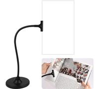 Loupe avec Support, Bras Flexible de 14", Champ de Vision de 10" x 6", idéale pour Les problèmes de Vision liés à l'âge chez Les Personnes âgées