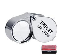 Loupe Bijoutier 10x, Loupe Grossissement Grossissant Oeil Loupe 10x 21mm, Loupe Horloger, Loupe Bijoutier Professionnel, Loupe Bijoutier, Loupe 10x 21 mm (10x)