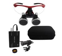 Loupe Binoculaire Dentaire 2,5X Avec Éclairage LED, 440-540 Mm