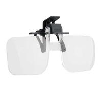 Loupe - Carson - Clip and Flip - Grossissement 1,5x - Pochette de protection - Non-cerclée