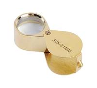 Loupe compacte portable pliable pour bijoux et petite inspection | Loupe compacte, portable, pliable et étanche, conçue pour des inspections précises de l'or, de l'argent et des bijoux