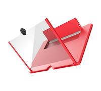 Loupe D’écran de Téléphone Créative Rouge, Amplificateur Vidéo Portable