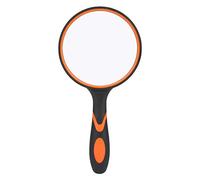 Loupe De 65 Mm Pour la Lecture,Loupe, Outil D'aide à la Lecture Grossissement 8X Pour Lecteur De Journaux, Avec Poignée En Caoutchouc Antidérapante
