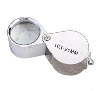 Loupe de bijoutier de poche pour authentification de bijoux, réparation de montre et vision rapprochée sur le terrain ou en studio