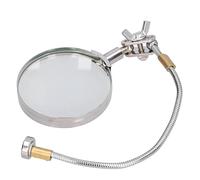 Loupe de Bureau à Col Flexible, Verre Optique Résistant aux Rayures, Grossissement Clair - Flexible et Pratique, Idéale pour Soudure, Lecture et Loisirs Créatifs