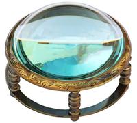 Loupe de Bureau Antique Style Vintage gravée loupe de Lecture pour Lecture de Livre loupe Traditionnelle en Laiton MAI