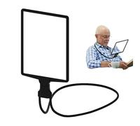 Loupe De Cou - PMMA, Lentille Haute Définition Mains Libres | Aide À La Visualisation À Col De Cygne Flexible, Loupe Portable pour La Lecture, La, L'assistance Aux Personnes Âgées À Basse