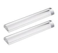 Loupe de Lecture 2x Règle Transparente 6 Pouces avec Curseur Bleu | Outil Aide à Lecture pour Livres et Bibles, Guide Ligne Intégré, Léger et Portable pour Bureau