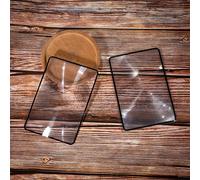 Loupe De Lecture 3x De Livre 30x19..5cm, Pratique A5 Loupe Plate En Pvc, Lentille De Lecture