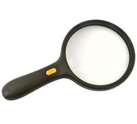 Loupe de lecture 3xLED lumière loupe à main pour seniors grossissement 5x poids léger 6204