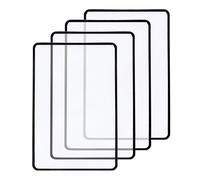 Loupe De Lecture,4 PCS Loupe Grossissante,3X Règle De Lecture Transparente,Loupe De Poche Parfaite,pour Personnes Âgées Et Ayant Une Faible Vision,Lire De Petits Caractères,Livres,Cartes,Motifs