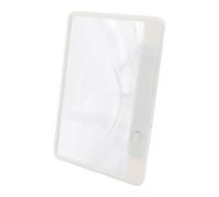 Loupe de lecture avec lumière pour personnes âgées, loupe de lecture pleine face pour voir les pages 3 x plus grandes, loupe anti-éblouissement, qualité optique, pour livres, travail, couture, lecture