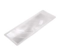 Loupe de Lecture Portable 10X sans Bordure pour Vision partielle ou Basse Vision - Blanche