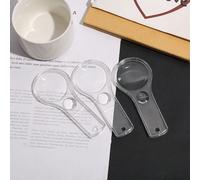 Loupe De Lecture Portative 5x 10x 50mm, Lentille De Lecture En Plastique Pour Enfant