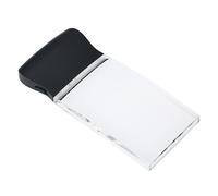 Loupe de lecture rectangulaire, grande loupe portative pleine page avec lumière LED brillante pour personnes âgées, malvoyantes, livres, cartes et loisirs (2x)