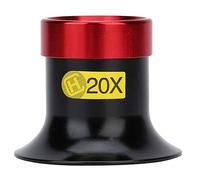 Loupe de Montre 20X en Alliage d'Aluminium Verre Optique pour Réparation et Entretien d'Horlogerie Outils pour Horlogers Professionnels