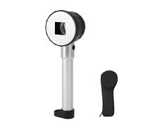 Loupe de Poche 10X, loupe Optique à éclairage LED en Verre avec échelle de Mesure en mm et en Pouces, 3 LED Lumineuses pour l’Inspection de Bijoux, pièces de Monnaie et Timbres