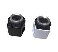 Loupe de poche avec éclairage LED 30x avec échelle portable intégrée pour l'inspection de bijoux, la collecte de timbres et la mesure - M (noir)