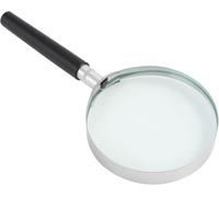 Loupe De Poche De 75 Mm avec Lentille en Verre Véritable - Grossissement Puissant pour La Lecture De Petits Caractères, Linspection De Bijoux, Lexamen Dœuvres Dart Et Plus Encore.