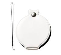 Loupe de poche Grossissement 3x avec un étui en forme de poisson mignon | Loupe de lecture pliable pour Adultes, Seniors, , Plein Air, Exploration, Observation, Travail de Précision, Journal