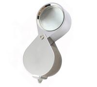 Loupe de poche pliable x30 pour bijoux, pierres, timbres, pièces de monnaie, montres