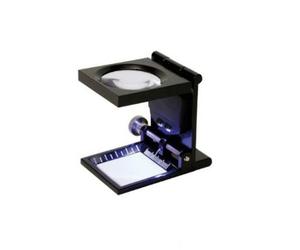 Loupe de précision Konus 6x avec LED et corps métallique