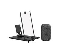 Loupe D'Écran 12 Pouces avec Télécommande , Amplificateur 3D HD pour Téléphone, Écran de Projection pour Films, Jeux Vidéo et Smartphones