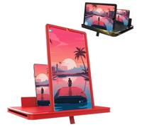 Loupe d'écran 2 en 1 universelle 3D HD grand écran pour téléphone portable, projecteur S-creen, grossissement pliable pour vidéos, jeux pour tous les téléphones