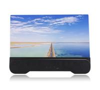 Loupe D'écran de 14 Pouces avec Haut-parleur Intégré pour Téléphones, Mini Amplificateur D'écran Portable HD avec Support de Téléphone Portable, Amplificateur Vidéo et D'image pour Téléphones Portable