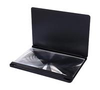 Loupe D'écran De Téléphone À Grain De Bois - Écran De Projecteur HD 3D Pliable De 12 Pouces | Agrandisseur De Jeux Vidéo Et De Films Mobiles Portables | Amplificateur De Troisième Génération avec