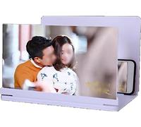 Loupe d'écran de téléphone, amplificateur d'écran 3D, projecteur amplificateur HD pour Films, vidéos et Jeux. Support de téléphone Pliable avec amplificateur d'écran pour Tous Les Smartphones.