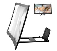 Loupe d'écran de téléphone portable, 30,5 cm 3D HD pliable et réglable - Loupe de téléphone pliable, pour regarder des films, regarder des vidéos, jouer à des jeux, maison, voyage, salon