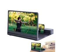 Loupe D'écran De Téléphone Portable | Agrandisseur D'écran Pliable pour Smartphone 12 Pouces - Loupe De Téléphone Universelle pour Films, Vidéos, Lecture, Jeux