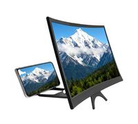 Loupe d'écran de téléphone portable | Projecteur incurvé pliable de 30,5 cm | Support d'amplificateur vidéo HD 3D | Pour les personnes âgées regarder des vidéos de nuit à la maison, en voyage, en