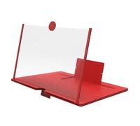 Loupe d'écran pour smartphone - Grossissement pliable HD - Projecteur de projection pour téléphone portable - Pour lire des pages de livres, pour les personnes âgées, la vidéo, le film, les jeux, les