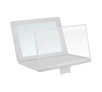 Loupe d'écran pour téléphone | 30,5 cm - 3D HD angle réglable loupe d'écran pour smartphone avec miroir et support pliable | pour cinéma, jeux vidéo et table de nuit