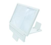 Loupe D'écran - PVC ABS 18,5x15,8cm | Support De Loupe D'écran De Smartphone, Amplificateur De Téléphone, Affichage Haute Définition | Visionneuse Pliante À Angle Réglable Pour La Lecture De Films, Le
