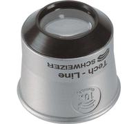 Loupe d'horloger suisse Tech-Line grossissement 6x diamètre de la lentille 22,8 - 9706