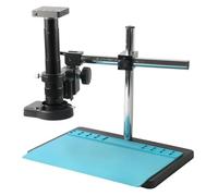 Loupe Électronique De Laboratoire Industriel Monoculaire 300X 180X, Microscope Vidéo HDMI USB 37mp, Ensemble Caméra for Le Soudage PCB, Montre, Pièce Monnaie Clair Et PréCis