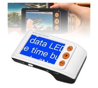 Loupe Électronique de Lecture - Loupe Numérique Portable 3,5 Pouces avec Zoom 2X-25X | Aide Visuelle Basse Vision pour Seniors et DMLA avec 8 Modes de Couleur, Gel d'Image
