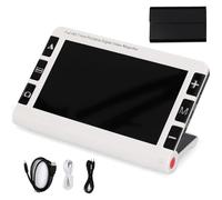 Loupe Electronique Loupe Numérique Haute Définition avec Double Caméra, Zoom 2X-32x pour Aide à la Lecture Basse Vision