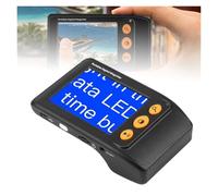 Loupe Électronique pour DMLA et Basse Vision | Téléagrandisseur Portable Écran 3,5 Pouces avec Zoom 2X-25X, 8 Modes de Couleur et Poignée Pliable pour Séniors
