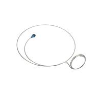 Loupe en acier avec anneau pratique pour fixer le ressort à tête - Outil d'horloger portable - Outils d'entretien monoculaire