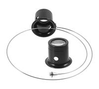 Loupe Œil de Bijoutier pour Montre 10 Fois, Casque Plastique Compact | Lunettes Travail de Près, Acier Filaire, Usage Bureau et Réparation Horlogère, pour Horloger