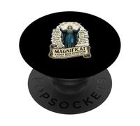 Loupe Le Seigneur Notre-Dame Marie Latine Messe Catholique PopSockets PopGrip Adhésif