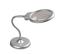 Loupe LED ceinture mère miroir bureau loupe pliable lampe de table support métal échelle loupe